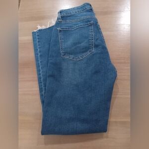 Forever 21 Jeans Unfinished Hem Excellent Used Condition Size 28